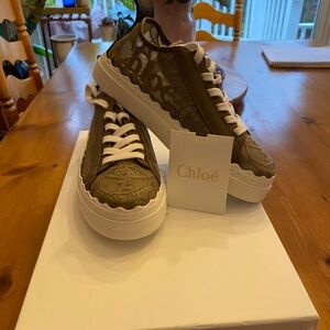 Chloe Lauren Sneakers NWT